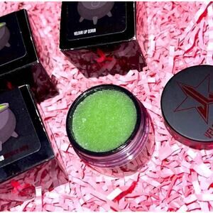 JEFFREE STAR Witches' Brew Velour Lip Scrub 1oz Black Licorice Limited Edition